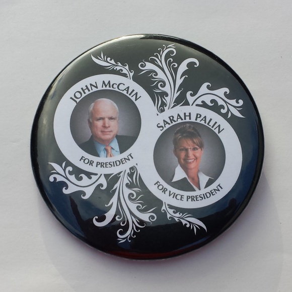 GOPtrunk.com Accessories - 2008 Campaign Pin John McCain & Sarah Palin GOPtrunk.com Accessories - 2008 Campaign Pin John McCain & Sarah Palin